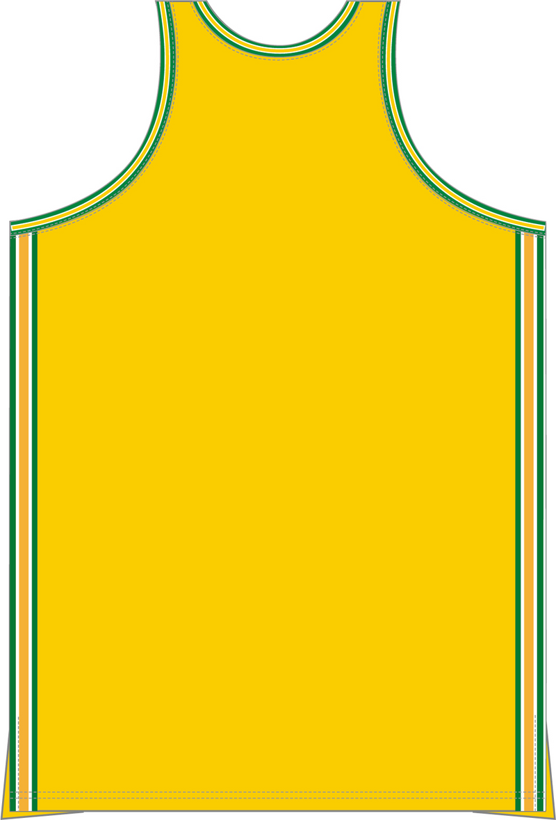 Mitchell & Ness Oakland Oaks 1968 Light Gold Swingman Jersey