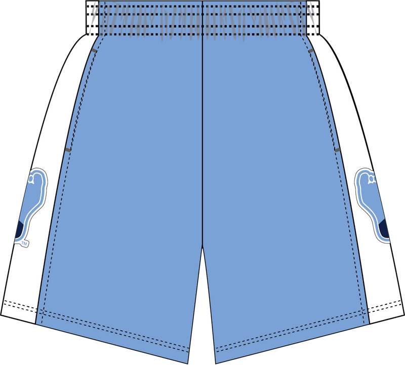 Mitchell & Ness University of North Carolina 1983 Light Blue Dark Shorts Tar Heels