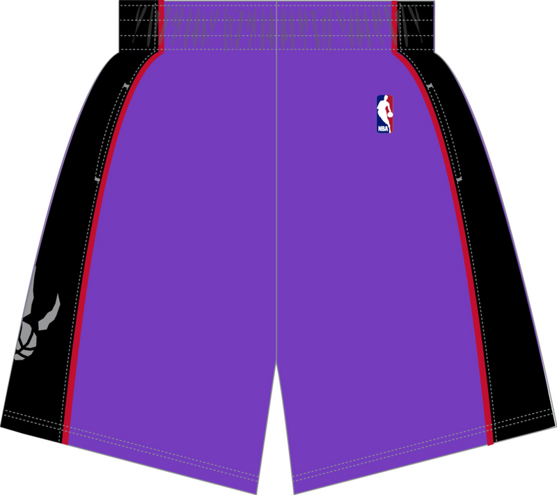 Mitchell & Ness Toronto Raptors 1999 Purple/Black Swingman Shorts