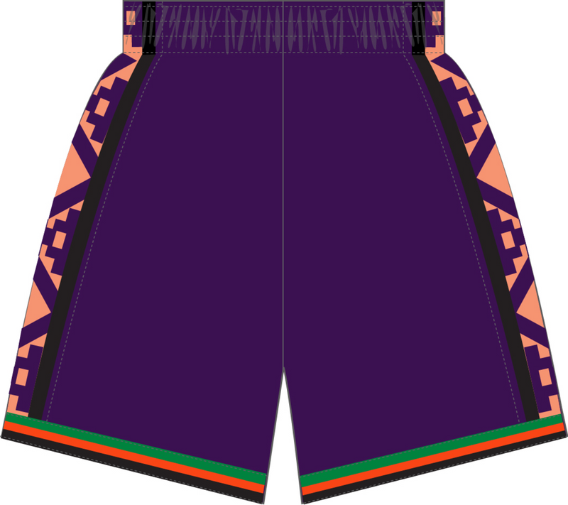 Mitchell & Ness NBA All-Star 1995 Purple Swingman Shorts