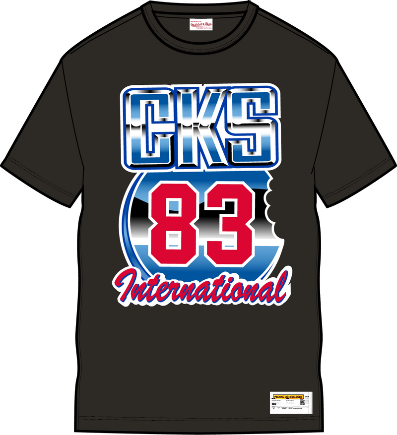 Mitchell & Ness Black M&N x Cookies T-Shirt