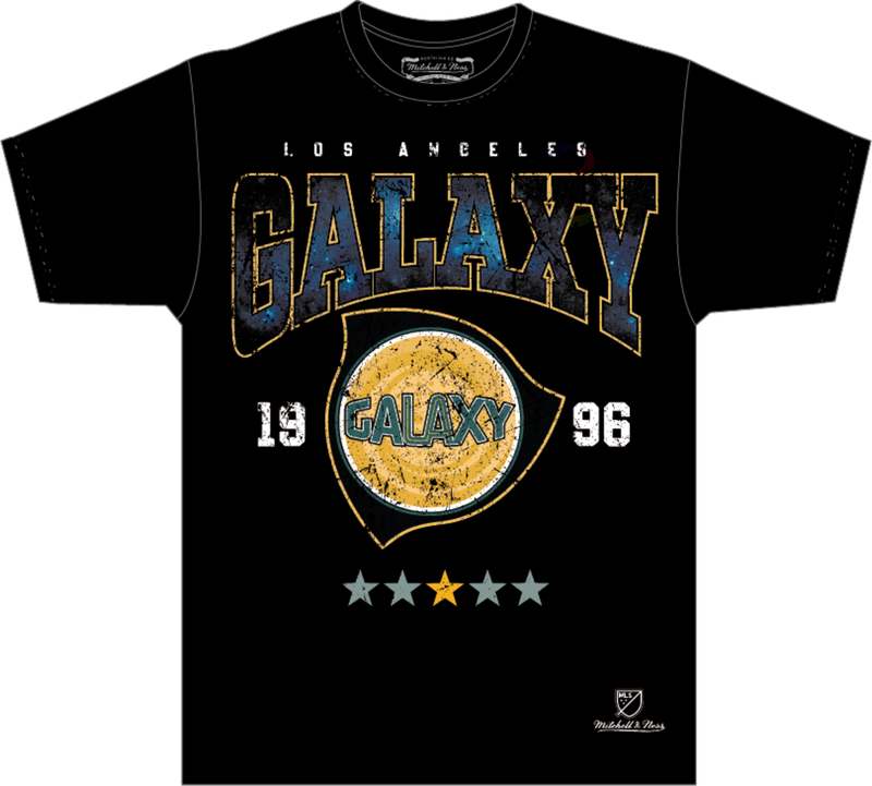 Mitchell & Ness LA Galaxy Black Constellation T-Shirt
