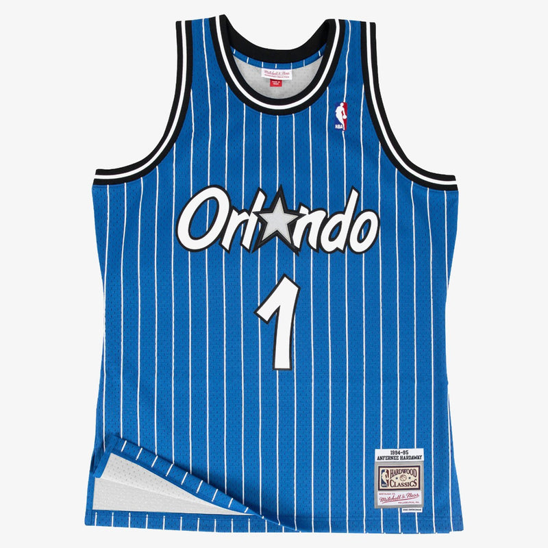 Mitchell & Ness Penny Hardaway Orlando Magic 1994-95 Blue Swingman Player Jersey