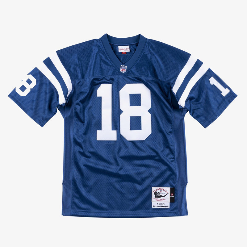 Mitchell & Ness Peyton Manning Indianapolis Colts 1998 Royal Authentic Jersey