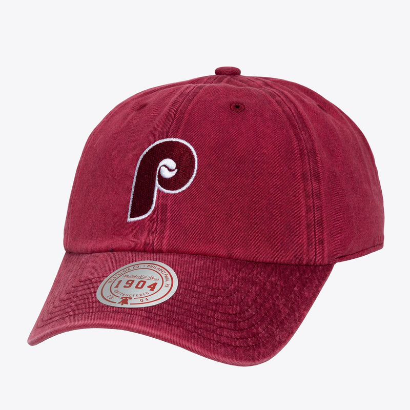 Mitchell & Ness Philadelphia Phillies Burgundy Cooperstown Legendary 1904 Dad Adjustable Hat