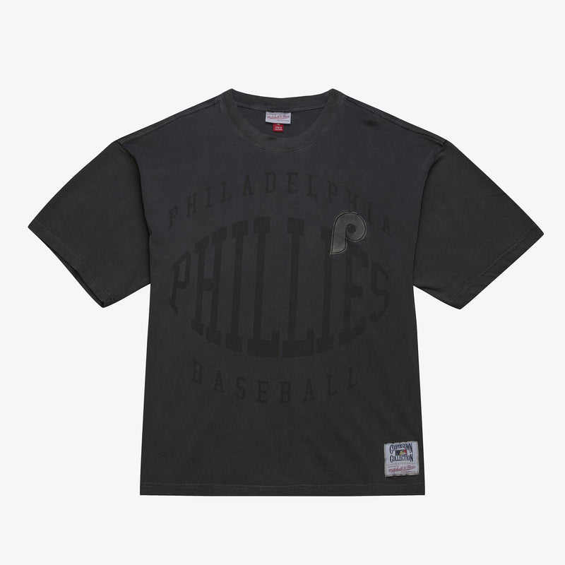 Mitchell & Ness Philadelphia Phillies Charcoal Downtown Premium T-Shirt