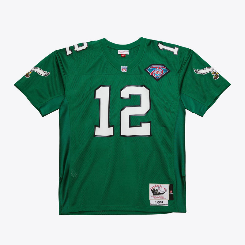 Mitchell & Ness Randall Cunningham Philadelphia Eagles 1994 Kelly Green Authentic Jersey