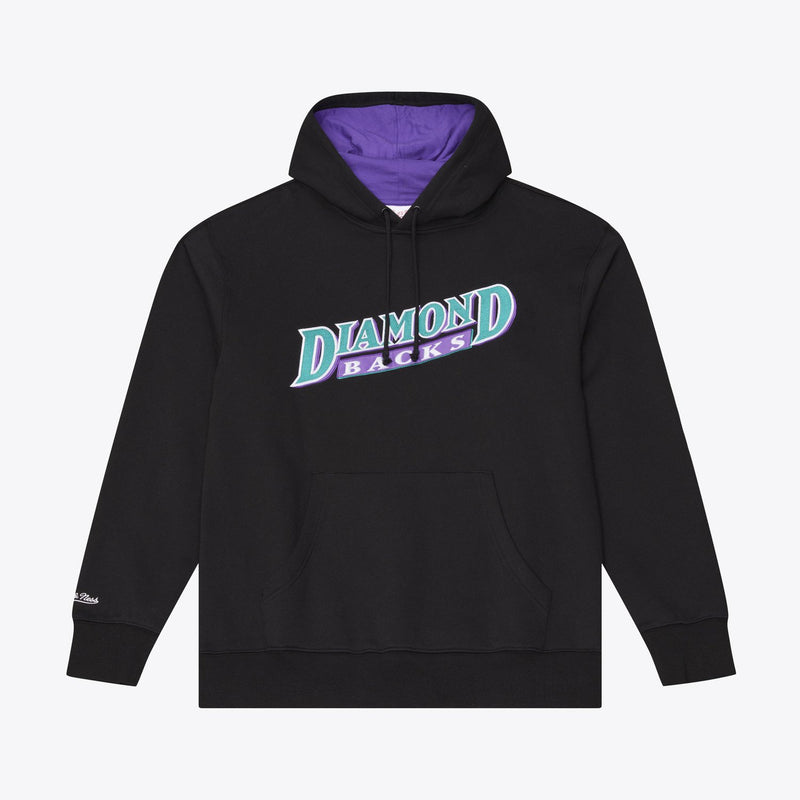 Mitchell & Ness Randy Johnson Arizona Diamondbacks Black Player Fleece Hoodie