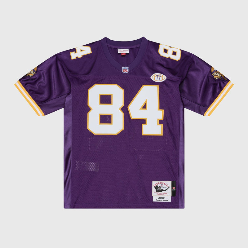 Mitchell & Ness Randy Moss Minnesota Vikings 2001 Purple Authentic Jersey