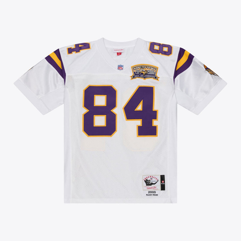 Mitchell & Ness Randy Moss Minnesota Vikings White 2000 Authentic Jersey