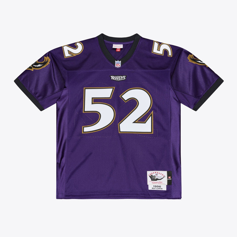 Mitchell & Ness Ray Lewis Baltimore Ravens 1996 Purple Authentic Jersey