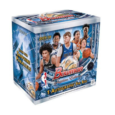 2025-26 Bowman Basketball Sapphire Live Hobby Pack Break - Live Break Personal Pack