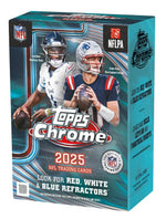 2025 Topps Chrome Football Blaster Box