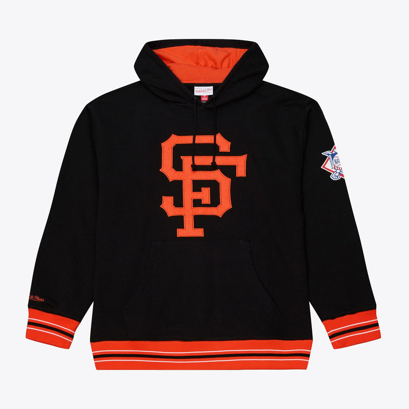 Mitchell & Ness San Francisco Giants Black Playoff Win Fleece Hoodie
