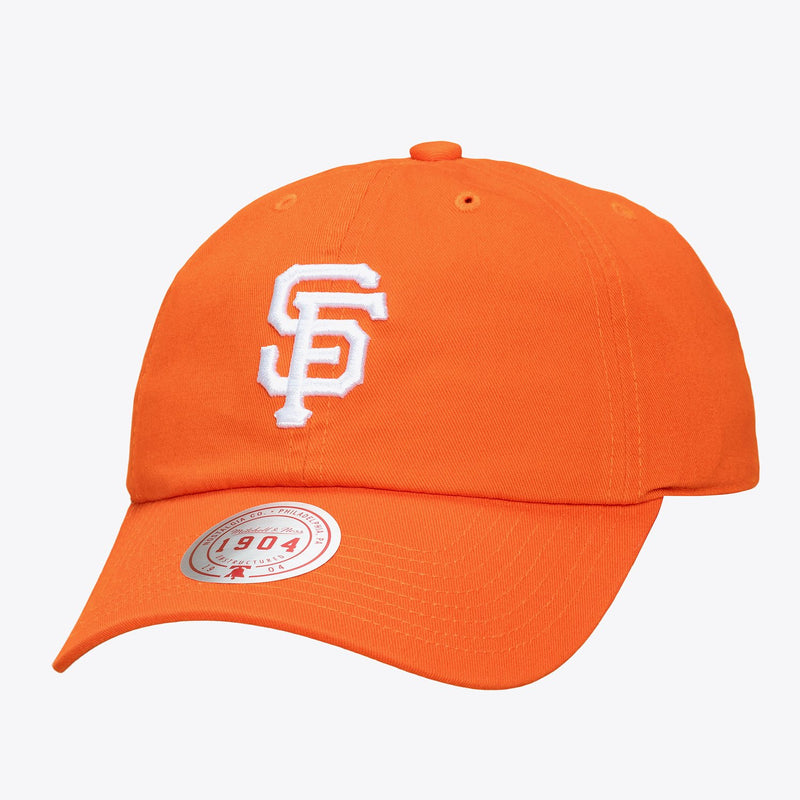 Mitchell & Ness San Francisco Giants Orange 1904 Adjustable Dad Hat