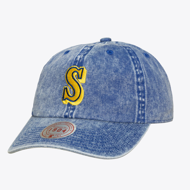 Mitchell & Ness Seattle Mariners Royal Cooperstown Legendary 1904 Dad Adjustable Hat
