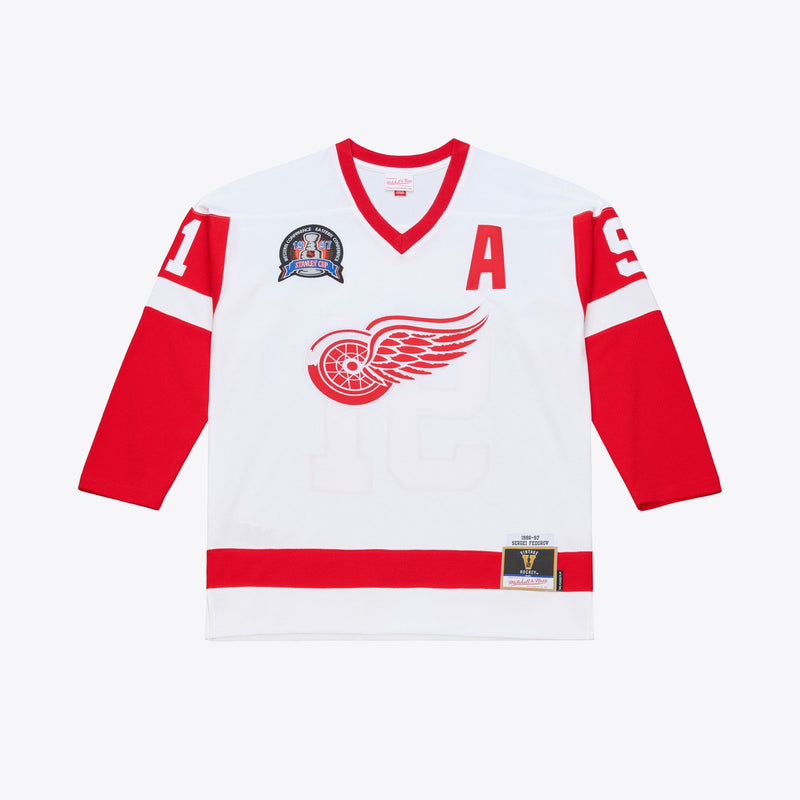 Mitchell & Ness Sergei Fedorov Detroit Red Wings White 1996-97 Power Play Jersey