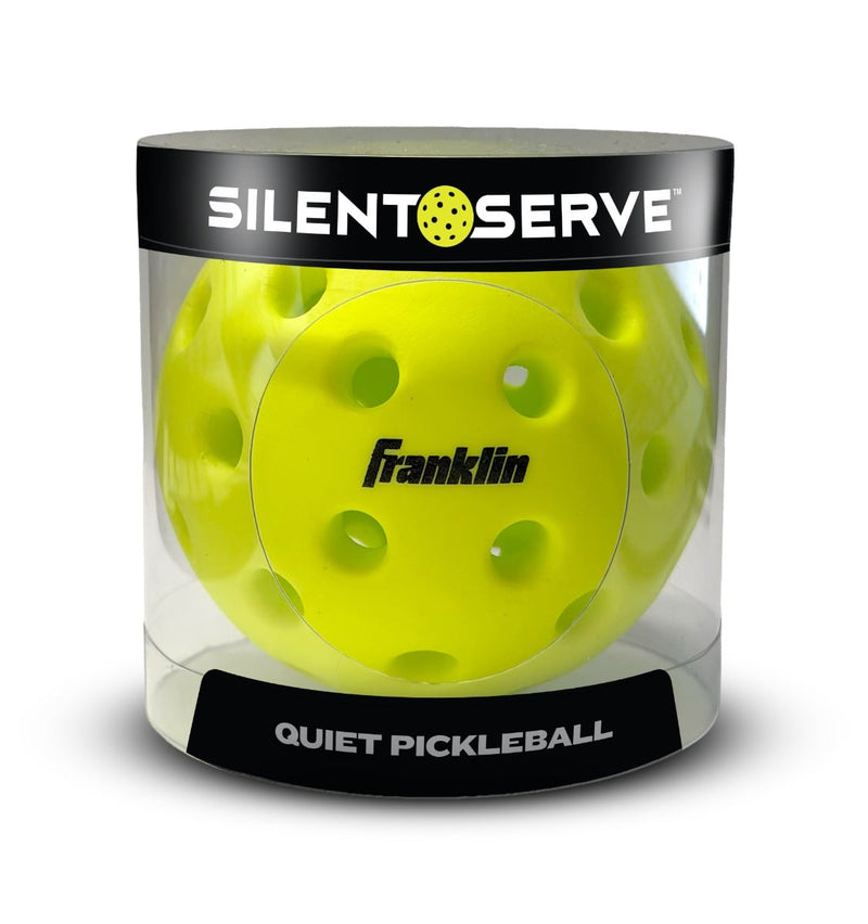 Franklin Sports USA Pickleball Silent Serve Quiet Pickleball - Single Ball