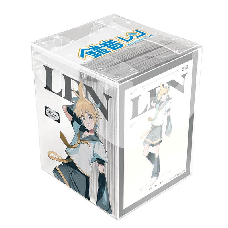 Ultra Pro Hatsune Miku Retro Soundscapes Len Deck Protector Sleeves (100 Count) with Clear Box