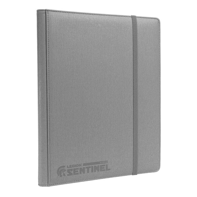 Legion Supplies Sentinel 9-Pocket Premium Binder - Grey