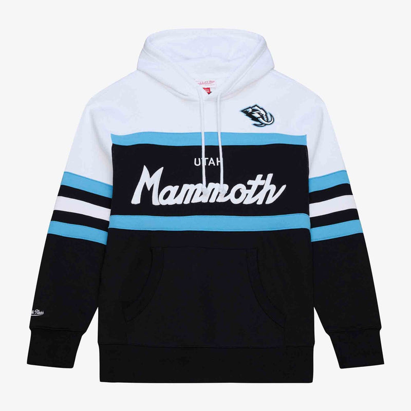 Mitchell & Ness Utah Mammoth Black Head Coach Hoodie
