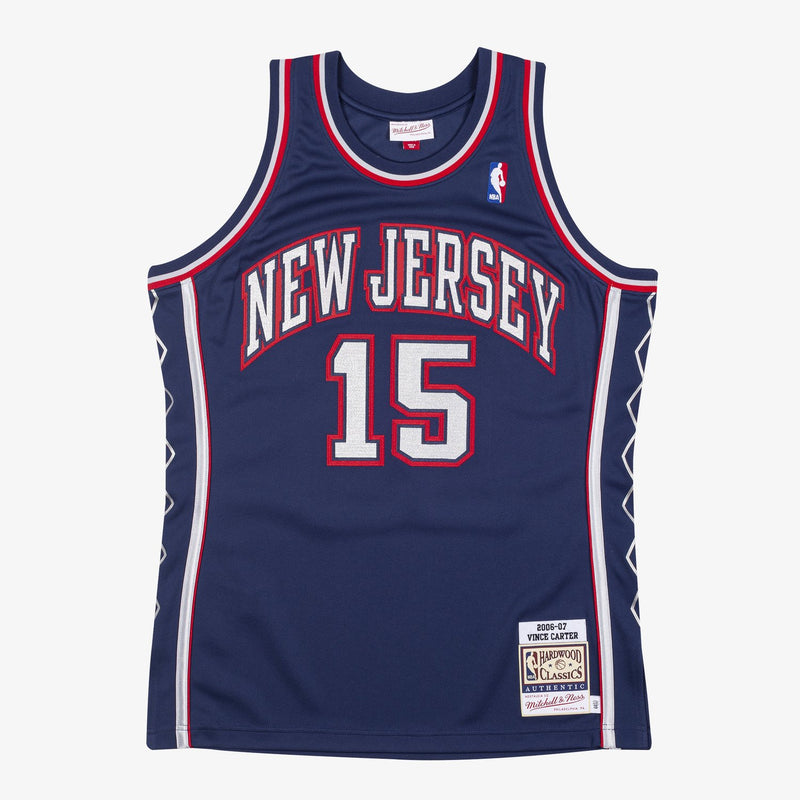 Mitchell & Ness Vince Carter New Jersey Nets 2006-07 Navy Authentic Jersey