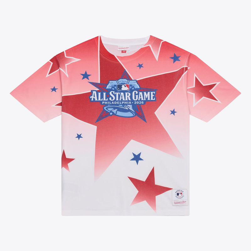 Mitchell & Ness 2026 MLB All-Star Game Red/White Sublimated T-Shirt