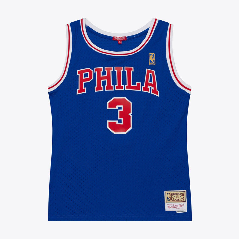 Mitchell & Ness Women's Allen Iverson Philadelphia 76ers 1996-97 Royal Swingman Jersey