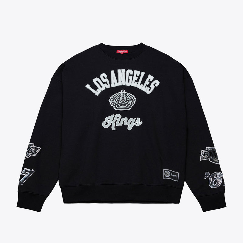 Mitchell & Ness Women's Los Angeles Kings Black Premium Fleece Sweatshirt