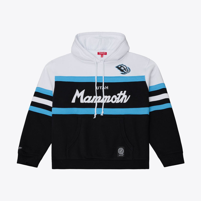 Mitchell & Ness Women's Utah Mammoth Black Head Coach Hoodie