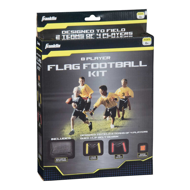 Franklin Sports Youth Flag Football Set - 8 Players