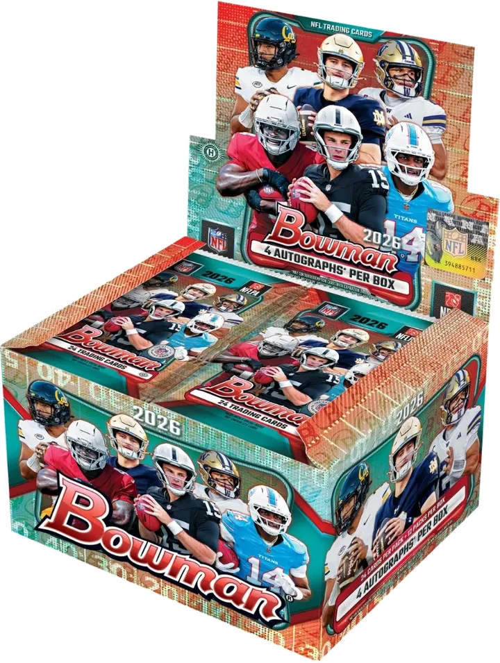 2026 Bowman Football Jumbo Box