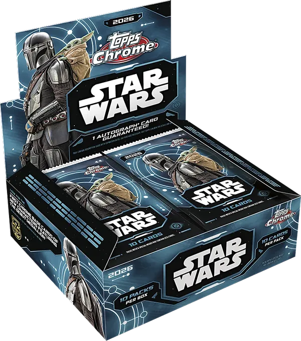2026 Topps Chrome Star Wars Hobby Box