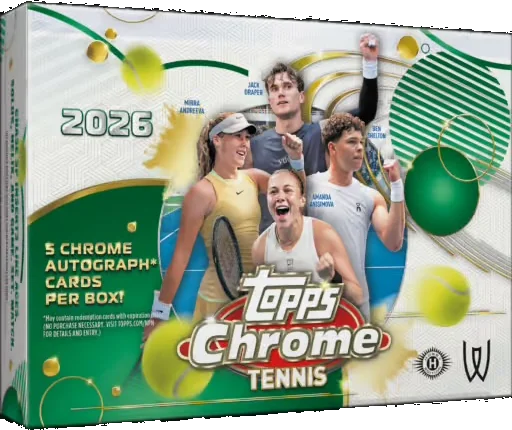 2026 Topps Chrome Tennis Delight Box