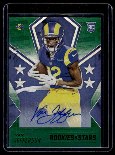 2020 Rookies & Stars Van Jefferson #130 RC Auto