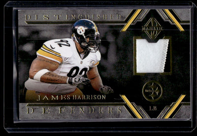 2019 Panini Majestic James Harrison #DD-JH Distinguished Defenders /25