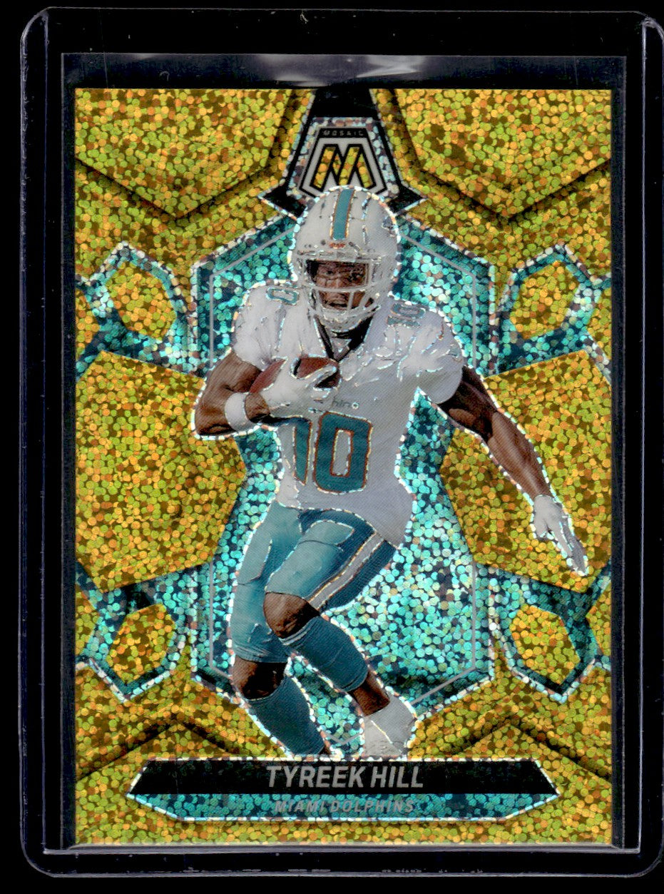 2024 Panini Mosaic Gold Tyreek Hill #137 /24
