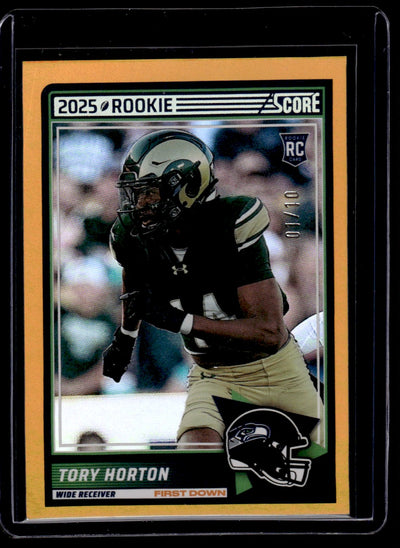2025 Score Tory Horton #58 First Down /10