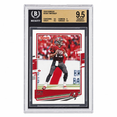 2020 Panini Donruss Tom Brady #230 Buccaneers BGS 9.5