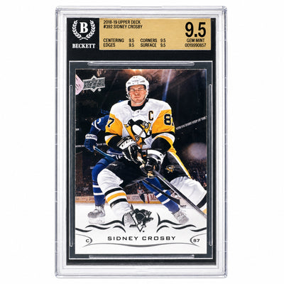 2018-19 Upper Deck Sidney Crosby #392 BGS 9.5