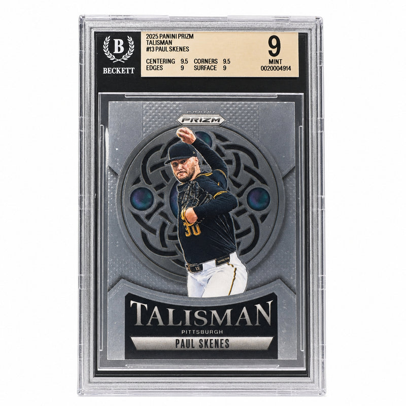 2025 Panini Prizm Paul Skenes #13 Talisman Pirates BGS 9