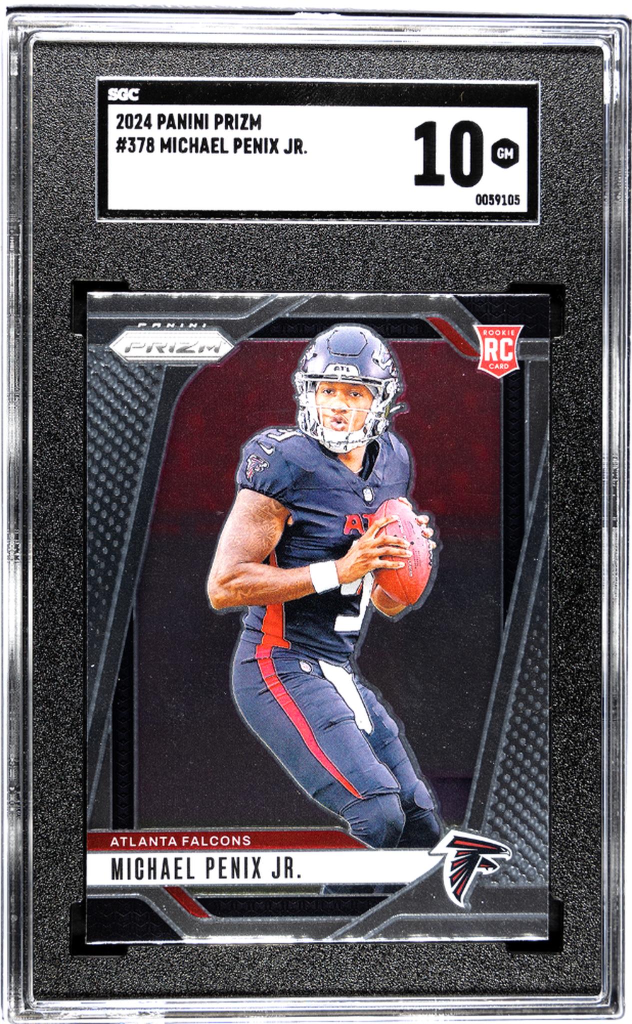2024 Panini Prizm #378 Michael Penix Jr. SGC 10