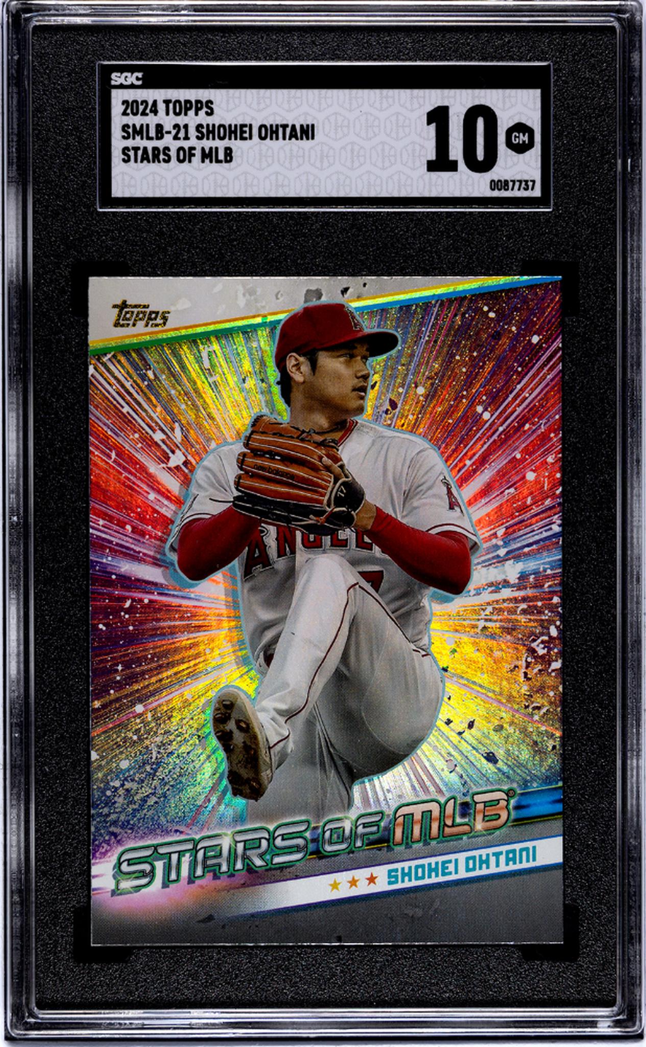 2024 Topps Series 1 Stars of MLB Shohei Ohtani #SMLB-21 SGC 10
