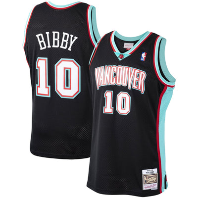 Mike Bibby Vancouver Grizzlies Mitchell & Ness 2000/01 Hardwood Classics Swingman Jersey - Black