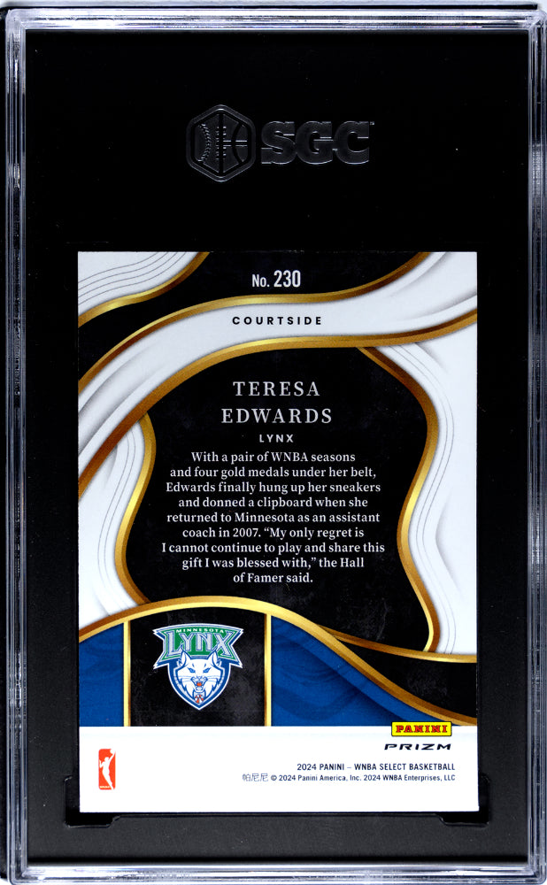 2024 Select #230 Teresa Edwards SGC 10
