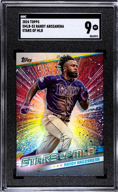 2024 Topps Stars of MLB Randy Arozarena #SMLB-52 SGC 9