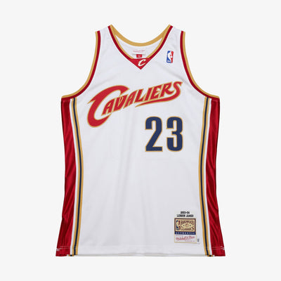 Mitchell & Ness LeBron James White Cleveland Cavaliers 2003/04 Authentic Jersey