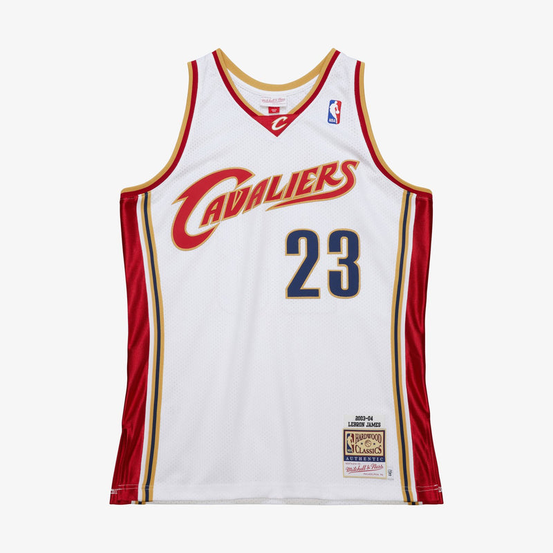 Mitchell & Ness LeBron James White Cleveland Cavaliers 2003/04 Authentic Jersey