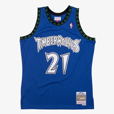 Mitchell & Ness Kevin Garnett Blue Minnesota Timberwolves 2003/04 Hardwood Classics Swingman Player Jersey