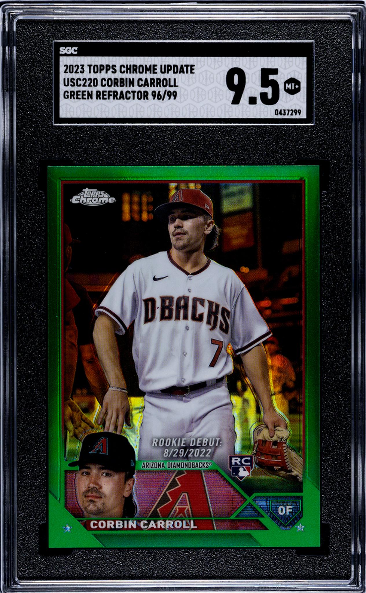 2023 Topps Chrome #USC220 Corbin Carroll /99 SGC 9.5
